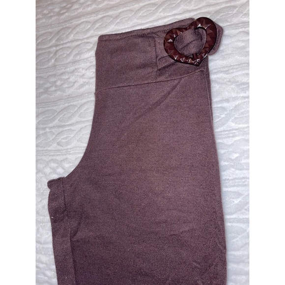 Kid’s Dark Brown L.A. Movers Girl Heart Buckle Bottoms 🤎 - Picture 4 of 12